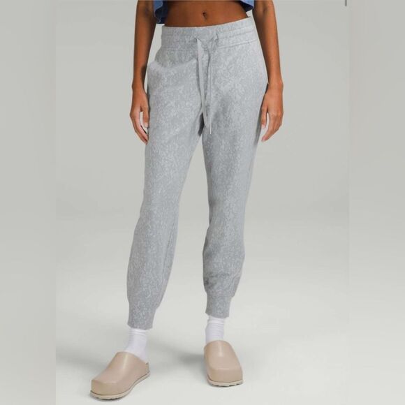 Lululemon Rulu High-Rise JoggerSpeckleSpritzJacqRhino Grey Silver Drop Starlight - Picture 1 of 4